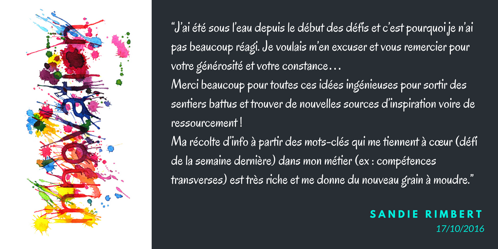 retour expérience programme créativité