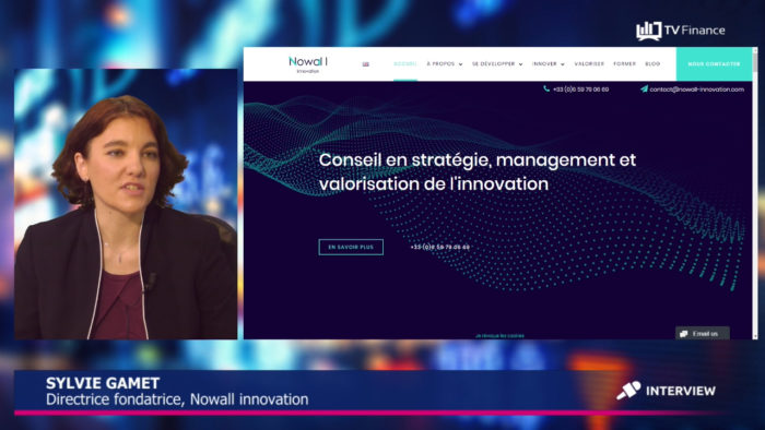 nowall innovation sylvie gamet interview tv